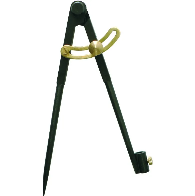 COMPAS A CHARNIERE PORTE-CRAYON 1/4 CERCLE 310MM BRUNI TALIAPLAST | 402844