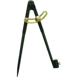COMPAS A CHARNIERE PORTE-CRAYON 1/4 CERCLE 190MM BRUNI TALIAPLAST | 402841