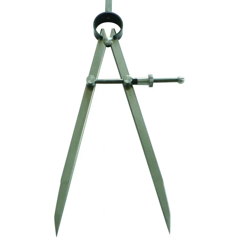 COMPAS A RESSORT A POINTES 300MM ACIER POLI TALIAPLAST | 402508