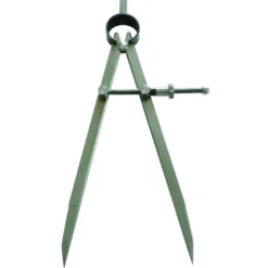 COMPAS A RESSORT A POINTES 125MM ACIER POLI TALIAPLAST | 402503