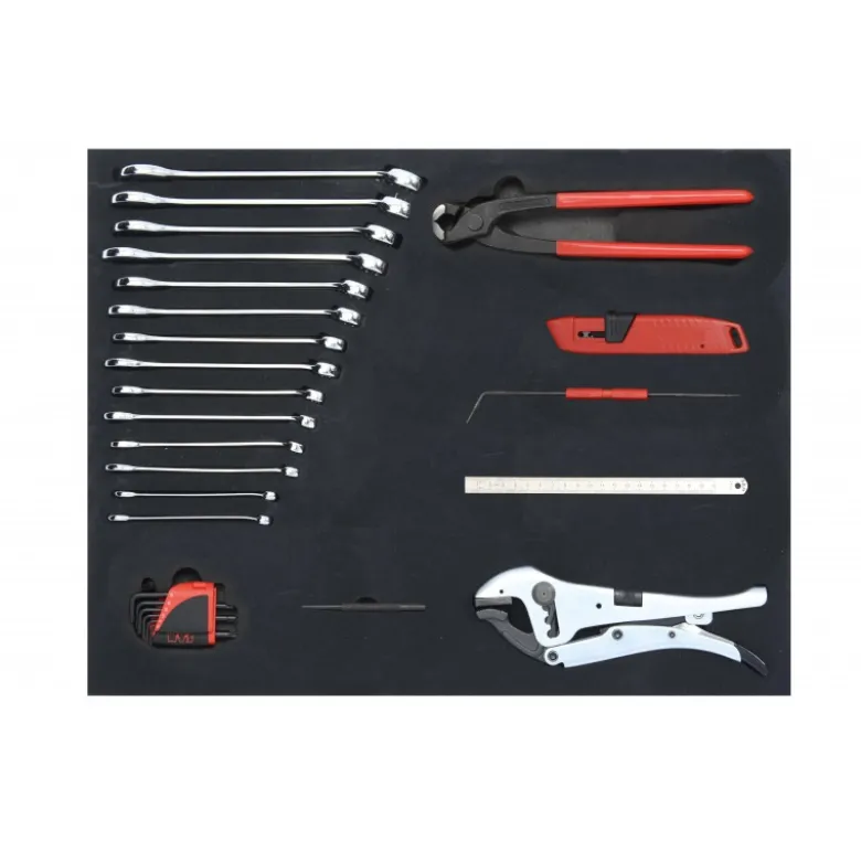 Compo 200 outils + mousse + servante SAM | CPP-200M