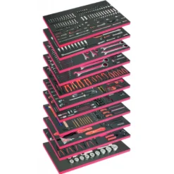 Composition de 11 modules mousse avec 758 outils à usage général - Bahco | FF1BSET-MONSTER