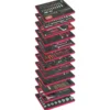 Composition de 12 modules mousse avec 560 outils à usage général - Bahco | FF1ASET-XLARGE