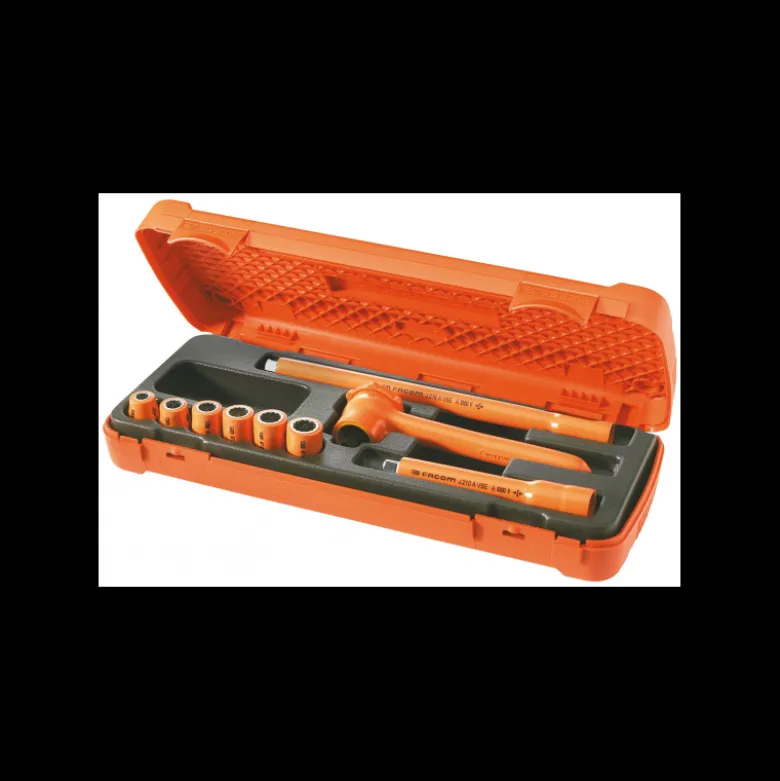 Composition d'outils Facom de 9 outils 3/8" isolés 1000 Volts - FACOM FRANCE | J.400AVSE