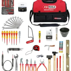 Composition d'outils électricien en sac SMARTBAG - 138 pièces - KS Tools | 117.0138