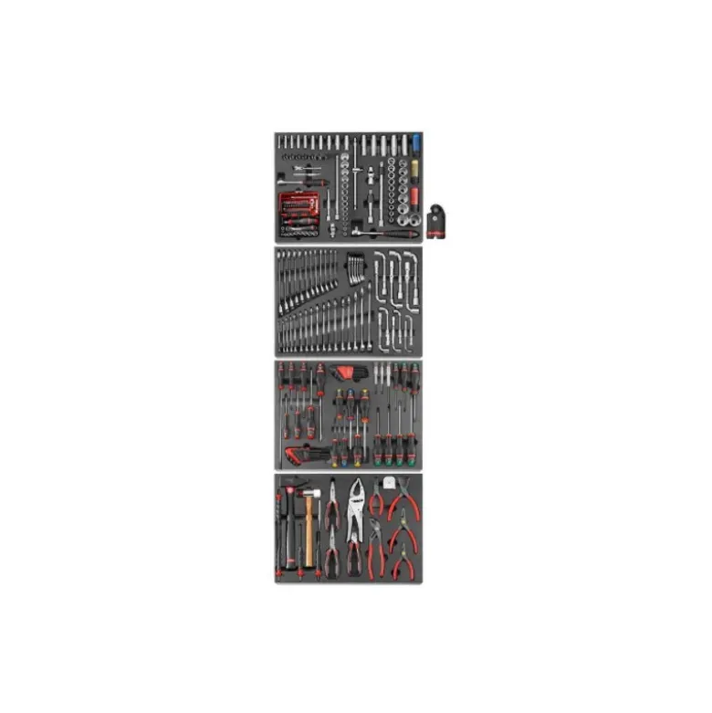 Composition mousse 4 tiroirs largeur M3 - FACOM FRANCE | CM.LPF