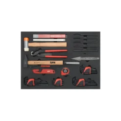 COMPOSITION 200 OUTILS EN MODULE MOUSSE - SAM | CPP-200PM