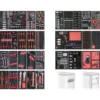 Compo 7 tiroirs 677 outils - KSTools | 714.0677