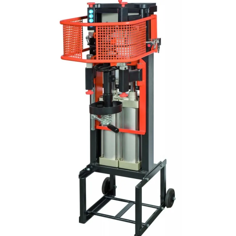Compresseur de ressort double piston pneumatique avec grille de protection - Bahco | BS30PG