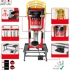 Compresseur de ressort pneumatique fixe à cylindre unique et support - KSTools | 500.8835
