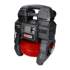 Compresseur portatif silencieux 5 L sur batterie avec une batterie 4 Ah et un chargeur KSTOOLS | 165.0816F-A1