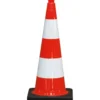 CONE PLASTIQUE FLUO 75CM PVC PIED CAOUTCHOUC 3,500 KG TALIAPLAST | 520303