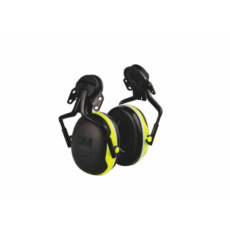 Coquilles antibruit 3M™ PELTOR™, haute visibilité, monté sur casque, X4P5 | 7100095551