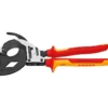 Coupe-câbles isolés (principe cliquet, 3 réglages) ouverture 320 mm Knipex | 95 36 320