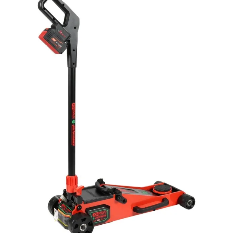 Cric hydraulique à batterie e-Performance, 2 t - KSTools | 160.2000