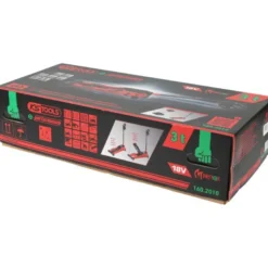 Cric hydraulique à batterie e-Performance, 3 t, hauteur max. 615 mm - KSTools | 160.2010