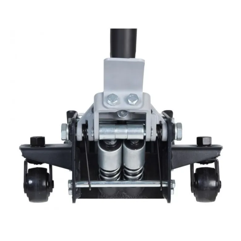 Cric hydraulique extra-bas acier 2T 161.0367 et chandelles 2T KSTools | 161.0367-A2