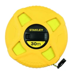 DÉCAMÈTRE MESURE LONGUE 30M X 12,7MM RUBAN FIBRE DE VERRE STANLEY 0-34-297
