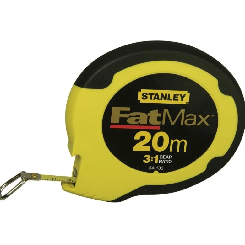 DÉCAMÈTRE MESURE LONGUE 20 X 10MM RUBAN INOX STANLEY FATMAX 0-34-133