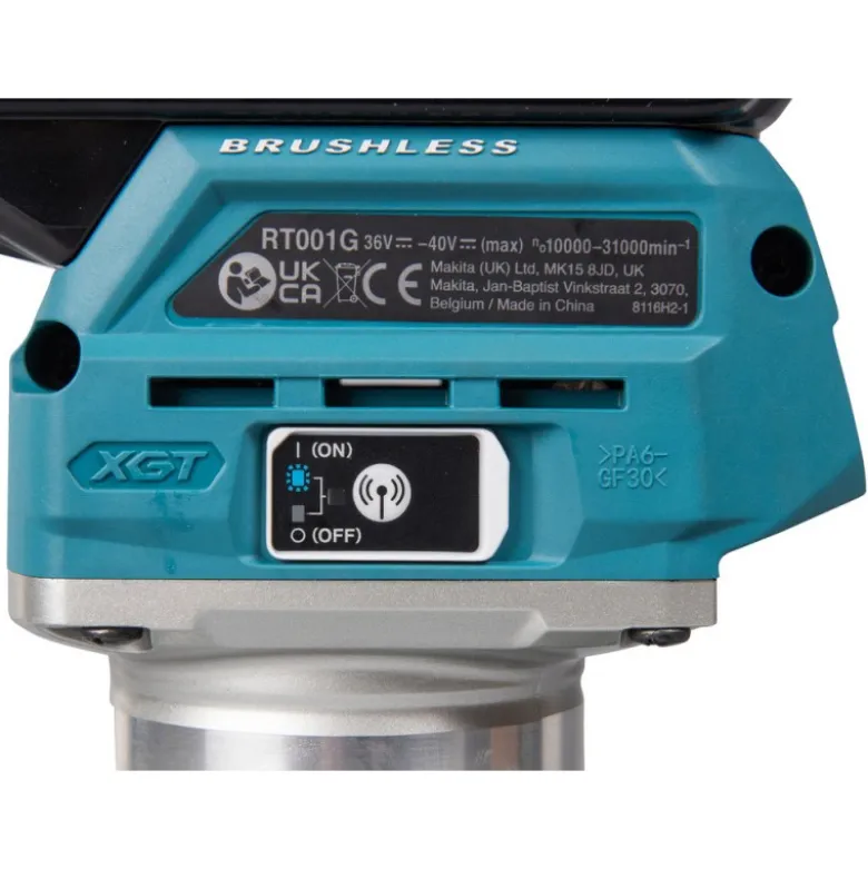 Défonceuse AFFLEUREUSE XGT 6&8MM + MAKPAC4 - Makita | RT001GZ16
