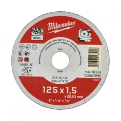 DISQUE A TRONCONNER PRO+ 125MM EPAISSEUR 1,5 MM CONTRACTOR 1PC - Milwaukee | 4932451479
