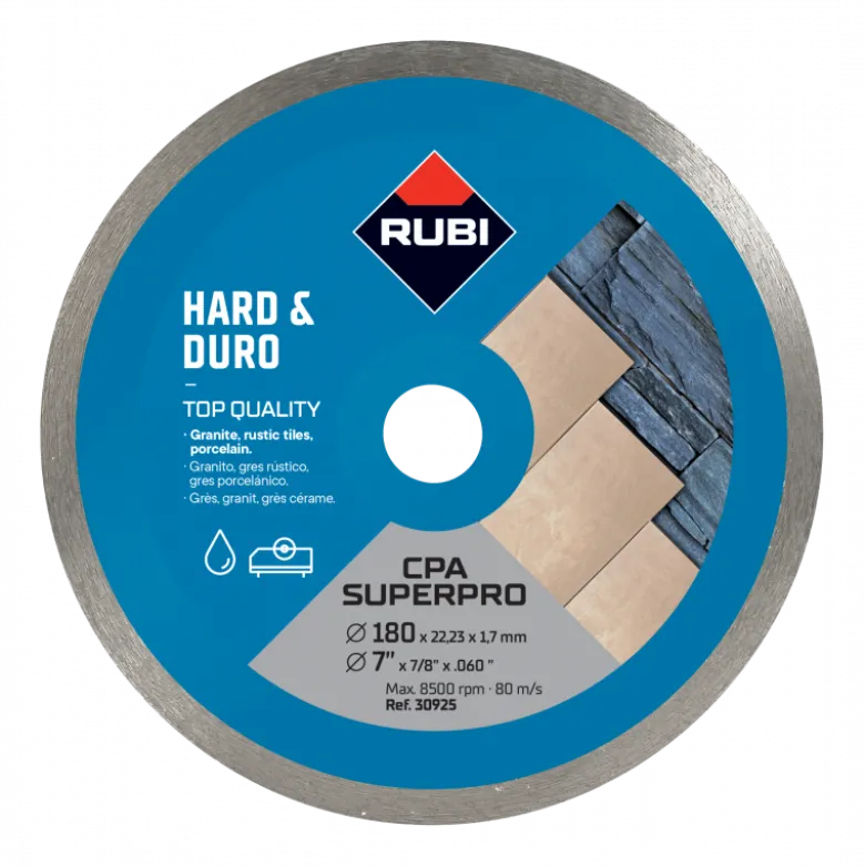 Disque CPA 180 SUPERPRO - RUBI | 30925