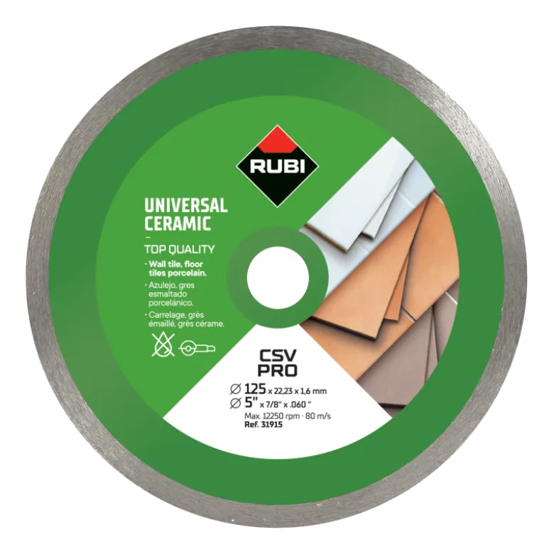 Disque CSV 125 PRO - RUBI | 31915