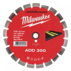 DISQUE DIAMANT ASPHALTE ADD 350 MM Milwaukee | 4932478952