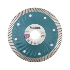 Disque diamant Makita pour porcelaine et céramique Ø Lame 125mm, Alésage 22,23mm, Epaisseur 1,4mm Makita | B-46333