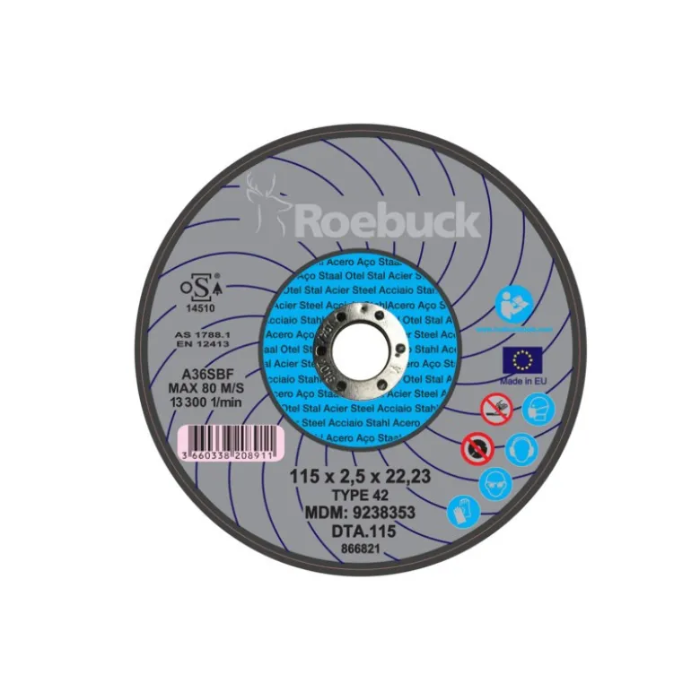 DISQUE DTA.115 - D.115X2,5 TRONCONNAGE - ACIER - ROEBUCK | 866821