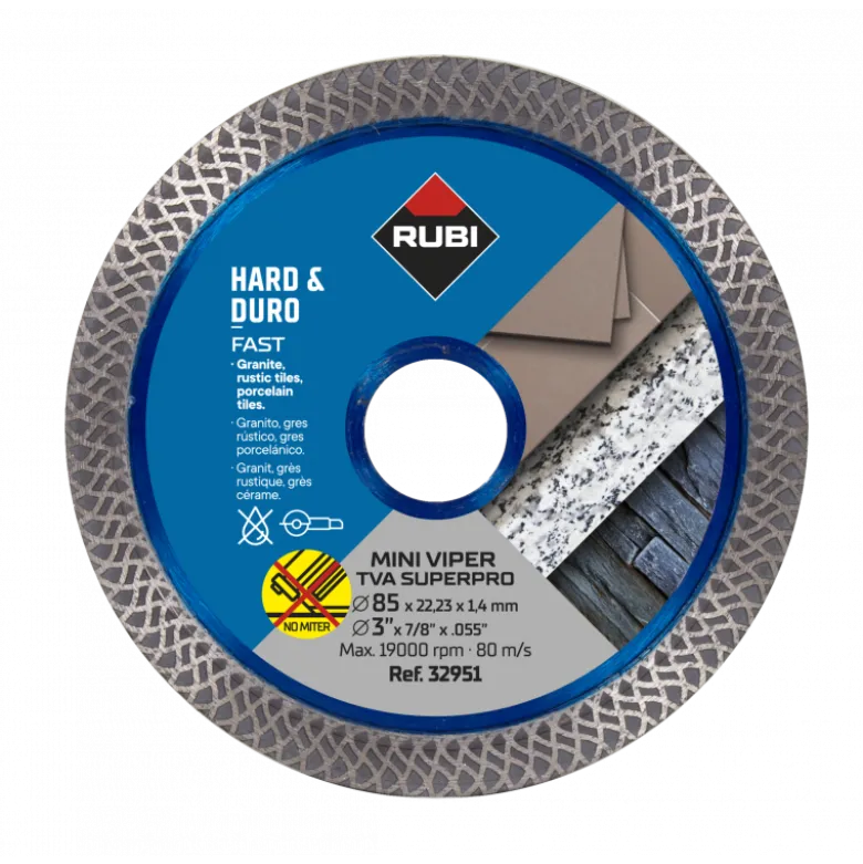 Disque MINI VIPER-TVA 85 SUPERPRO - RUBI | 32951
