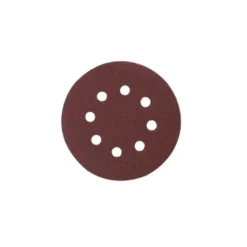 Disques abrasifs Ø 125mm auto-agrippant 8 trous (bois/métal) Grain 80, Qté 10 Makita | P-43555