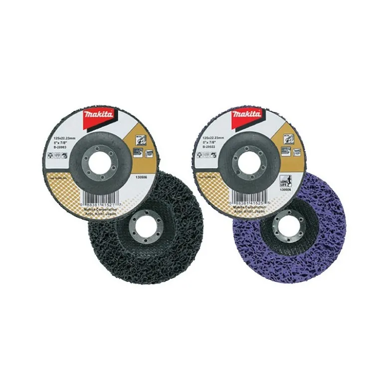 Disques de décapage Couleur Violet, Type Nylon backing/General, Ø 125mm, Alésage 22,23mm Makita | B-36267