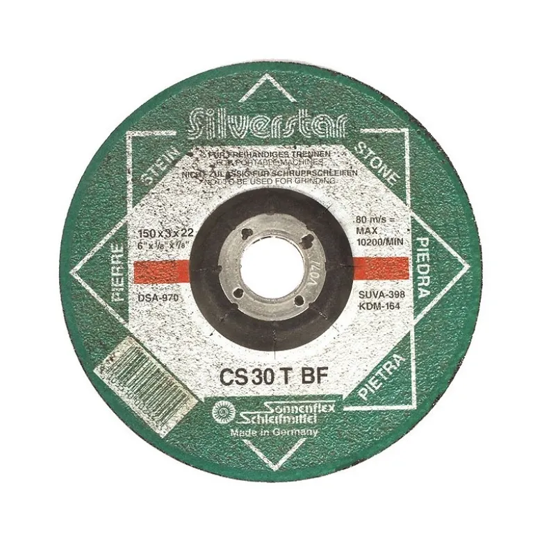 Disques à tronçonner matériaux pour meuleuse Ø 115mm, Alésage 22,23mm, Epaisseur 3mm, (C) 30 T Makita | A-85357