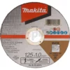 Disques à tronçonner métal et inox pour meuleuse Ø 125mm, Alésage 22,23mm, Epaisseur 1mm, (A) 60 T Makita | E-17120