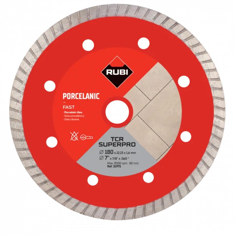 Disque TCR 180 SUPERPRO - RUBI | 31975