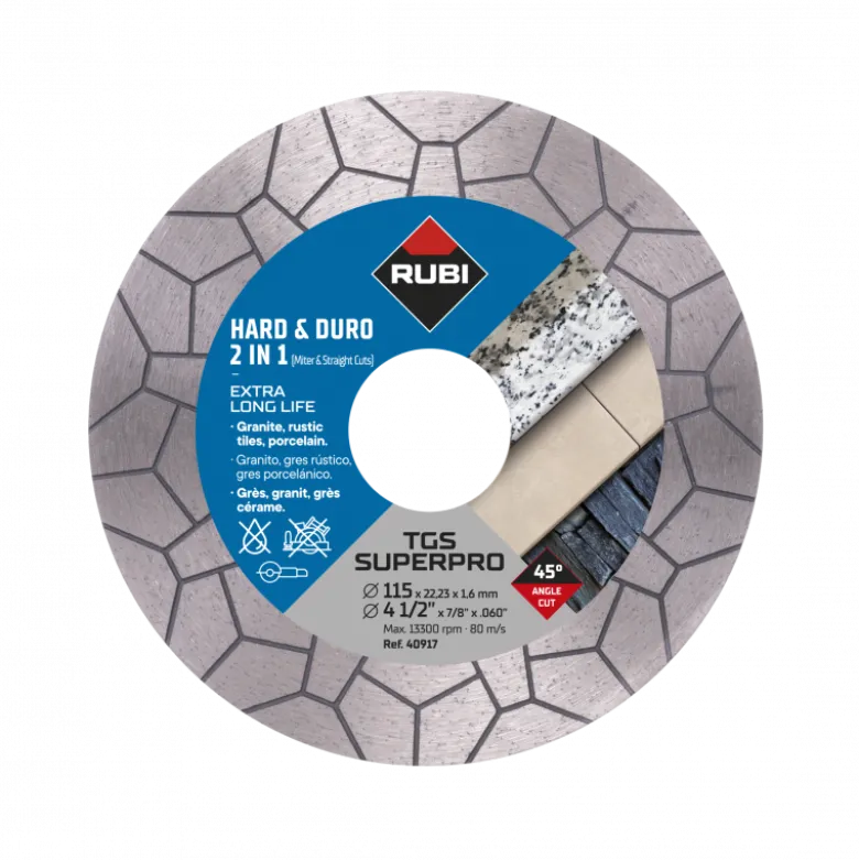 Disque TGS 115 SUPER PRO - RUBI | 40917