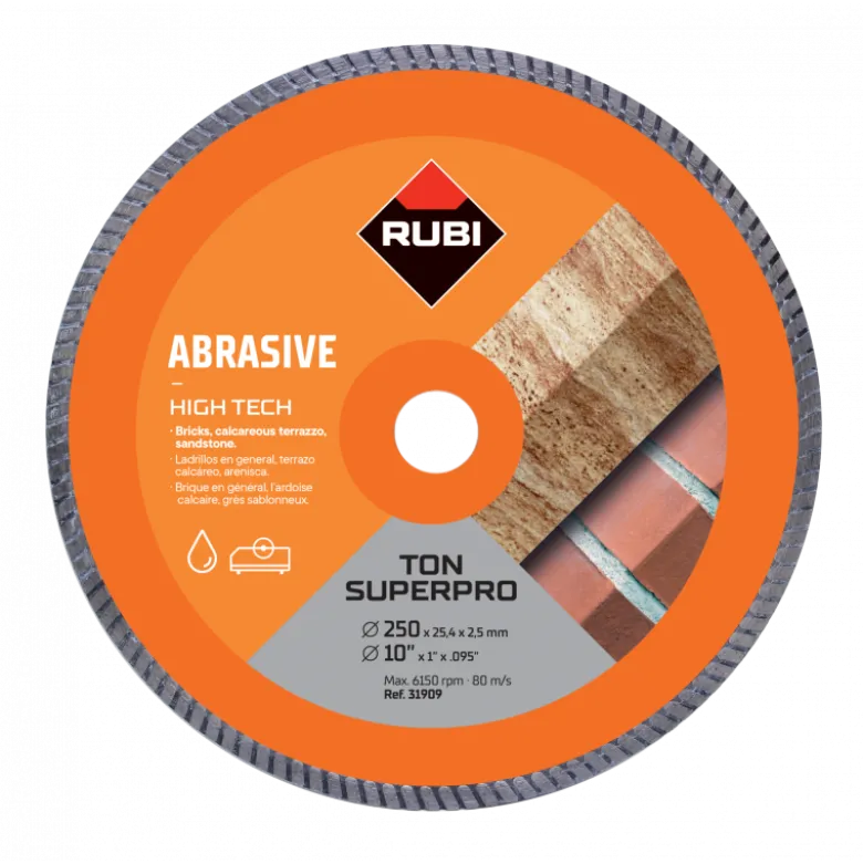 Disque TON 250 SUPERPRO - RUBI | 31909