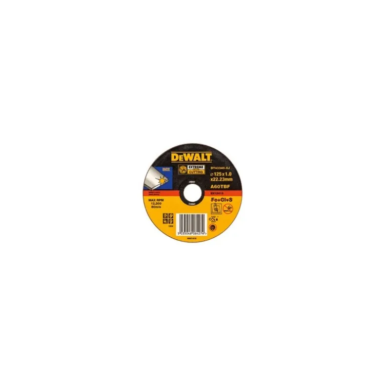 Disque à tronçonner l'inox de 230 mm - Dewalt | DT42640