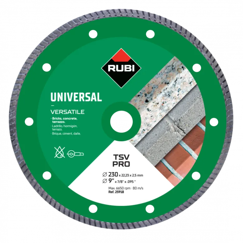 Disque TSV 230 PRO - RUBI | 25918