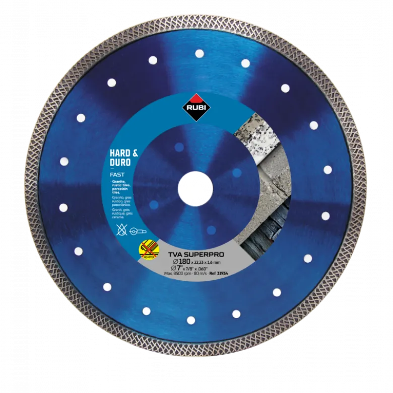 Disque TVA 180 SUPERPRO - RUBI | 31934
