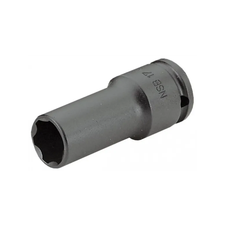 Douille impact 1/2" longue parois fines 6 pans 17mm Facom | NSB.17