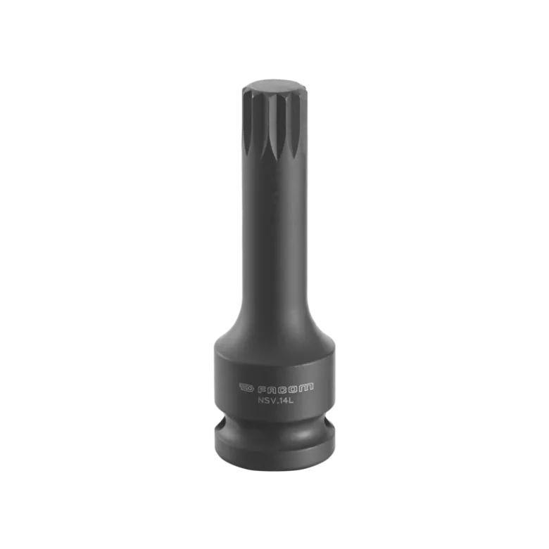 Douille longue impact 1/2" XZN mâle 11.36mm Facom | NSV.12L