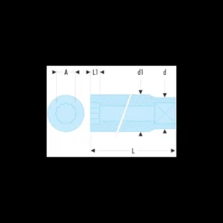 Douille 1/2" longue 12 pans 19mm Facom | S.19LA