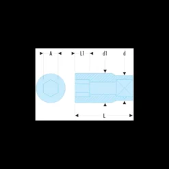 Douille 3/4" 6 pans 46mm Facom | K.46HB