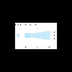 Douille tournevis 1/2" à denture multiple XZN M14mm Facom | SV.14B