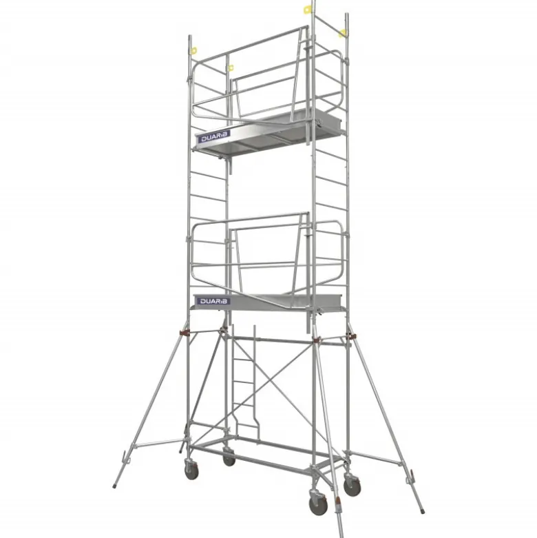 ECHAFAUDAGE ROULANT ACIER - AC BANCHE - LONGUEUR 2M00 - Duarib LD | 8220031