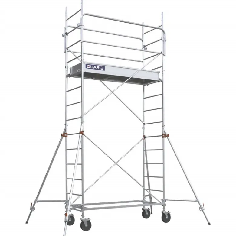 ECHAFAUDAGE ROULANT ACIER - ALTITUDE ACIER - LONGUEUR 2M00 - GC MONOBLOC - Duarib LD | 8120012