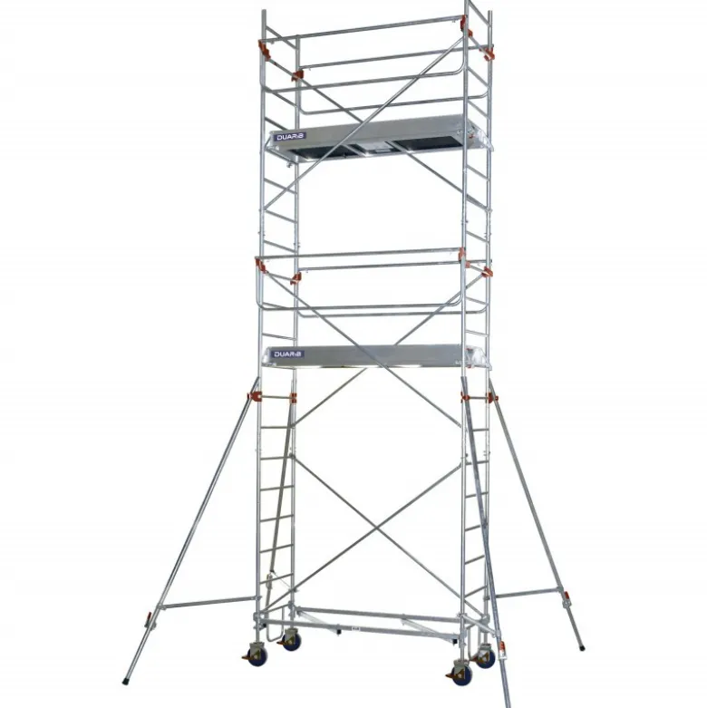 ECHAFAUDAGE ROULANT ACIER - ROLLSTAR - LONGUEUR 2M05 - GC MONOBLOC - Duarib LD | 8320032