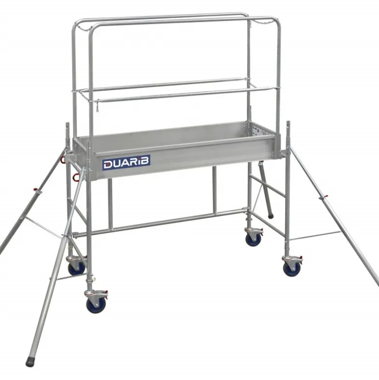 ECHAFAUDAGE ROULANT ACIER - ROLLY - LONGUEUR 1M50 - Duarib | 8015011